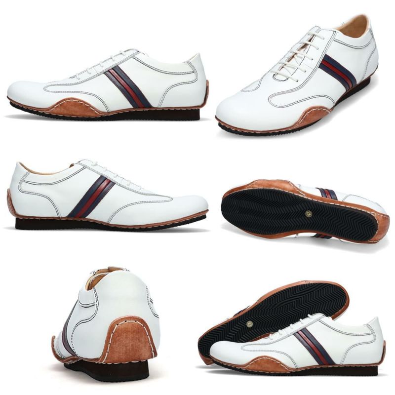 スリージェネレーションズ メンズ スニーカー three generations 0410 レッド　4