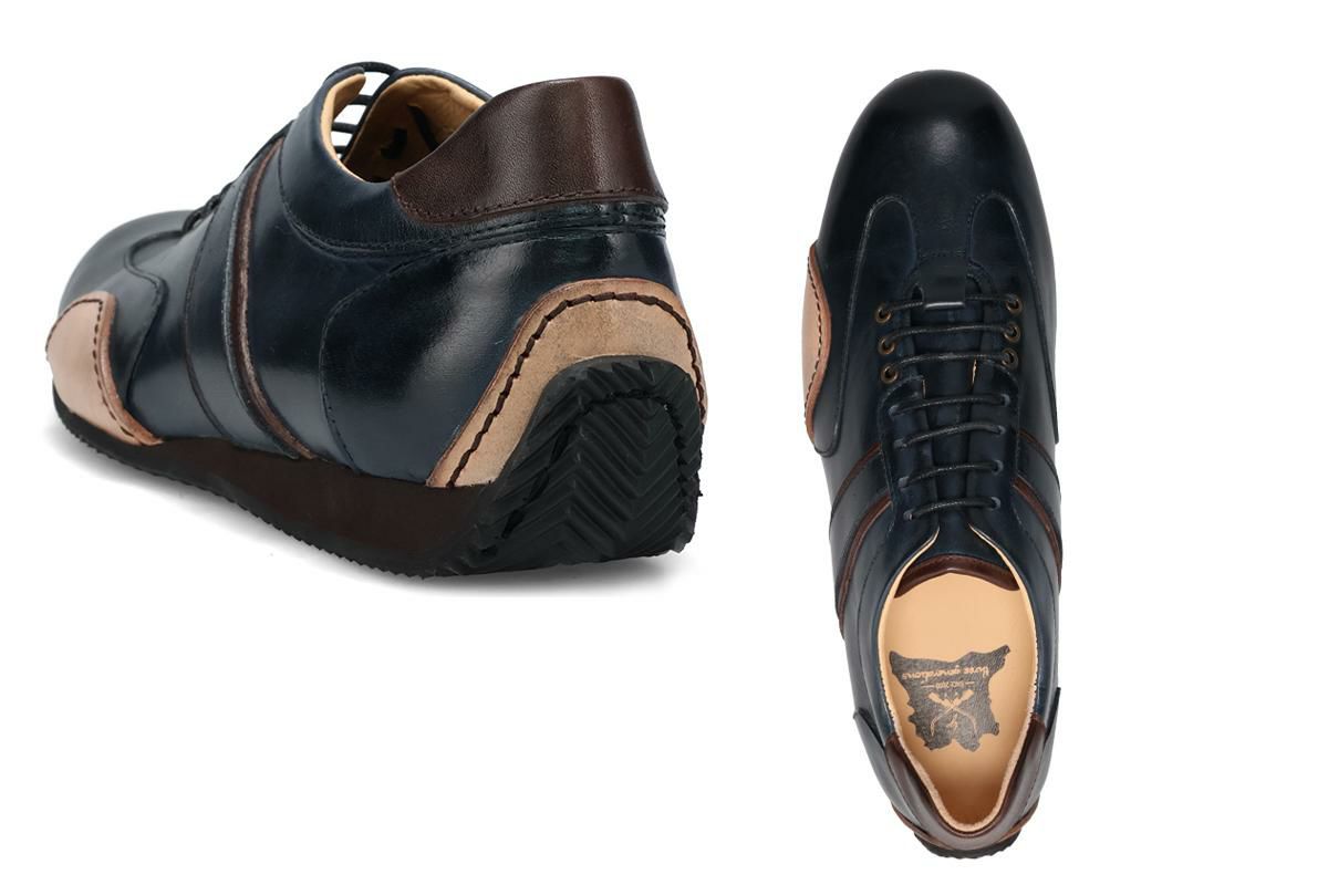  スリージェネレーションズ メンズ スニーカー three generations 2423 　ネイビー　4