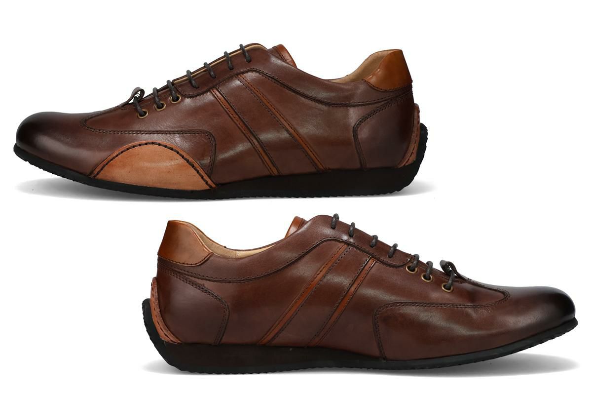  スリージェネレーションズ メンズ スニーカー three generations 2423 　ダークブラウン　2