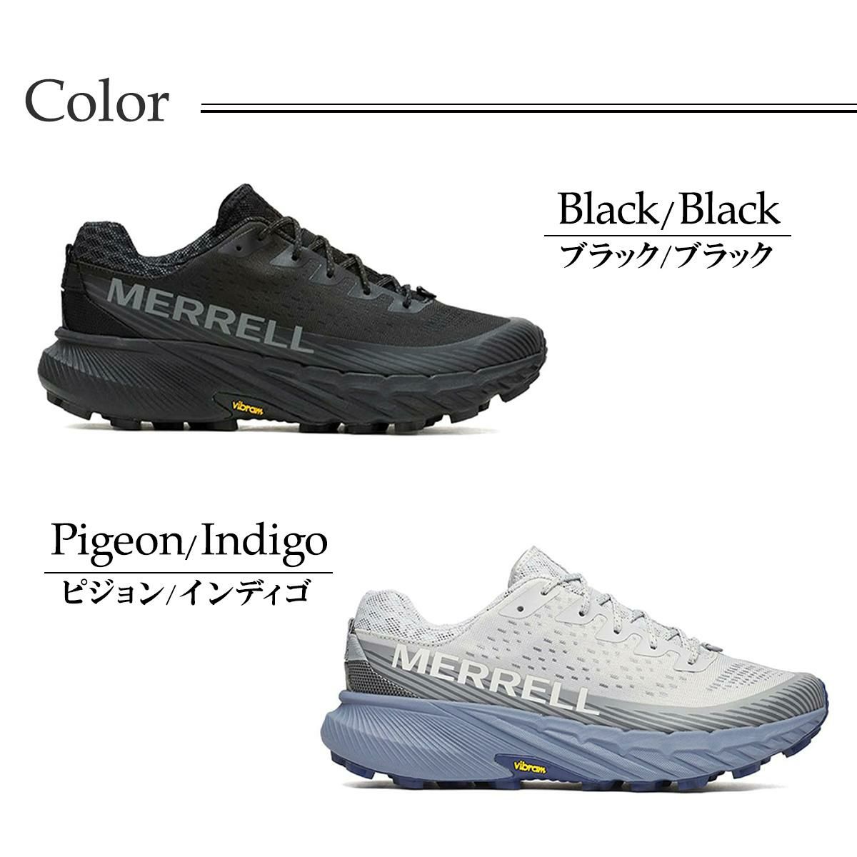メレル メンズ スニーカー アジリティー ピーク 5 MERRELL m06 ブラック　3