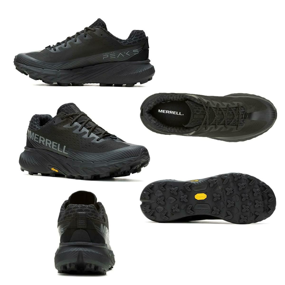 メレル メンズ スニーカー アジリティー ピーク 5 MERRELL m06 ブラック　5