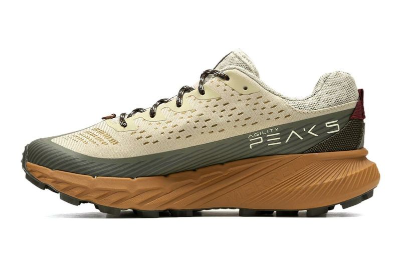 メレル メンズ スニーカー アジリティー ピーク 5 MERRELL m06 オリーブ　2