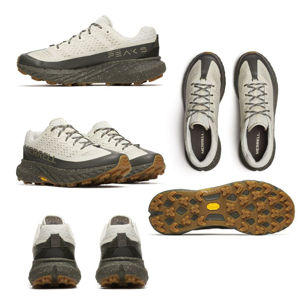 メレル メンズ スニーカー アジリティー ピーク 5 MERRELL m06 オリーブ　3