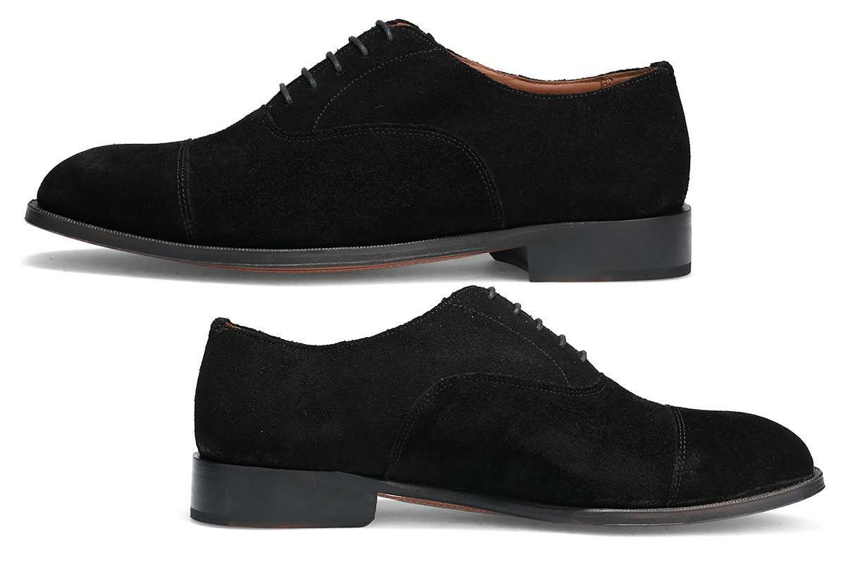 カルサーテス メンズ ドレスシューズ 内羽根ストレートチップ CALZARTES cz-705　ブラック 2