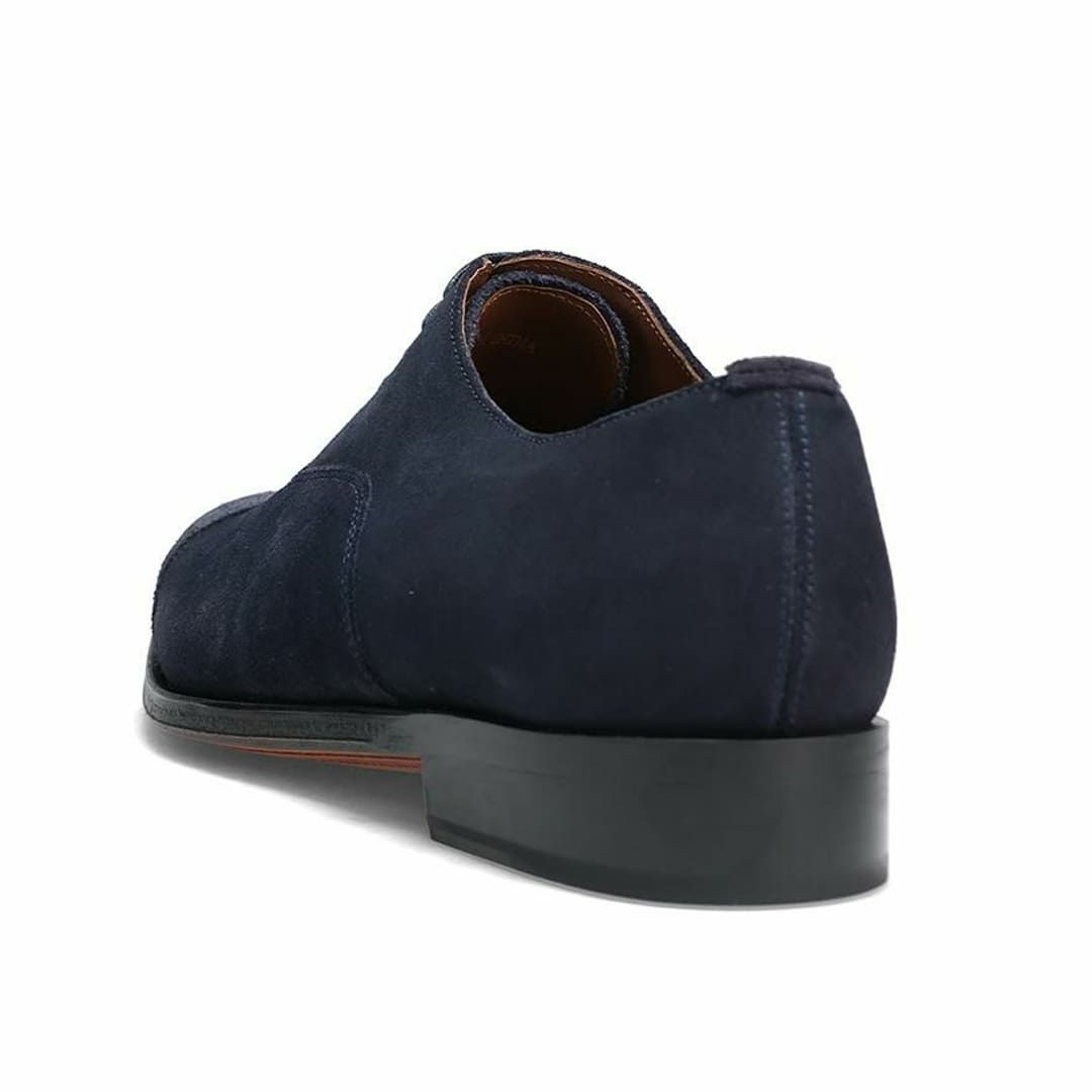 カルサーテス メンズ ドレスシューズ 内羽根ストレートチップ CALZARTES cz-705　ネイビー　6