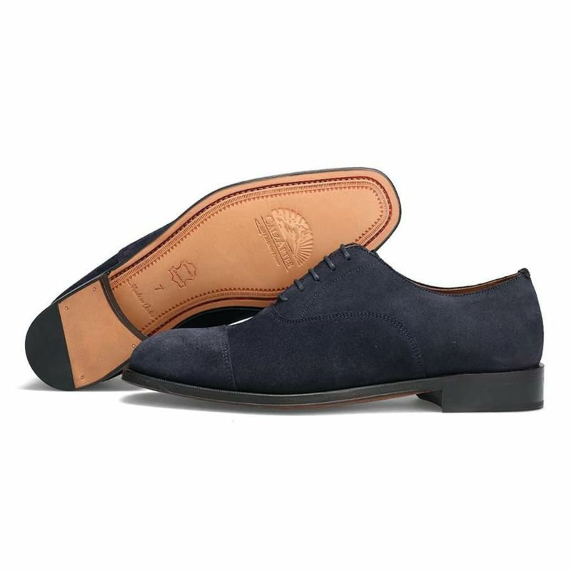 カルサーテス メンズ ドレスシューズ 内羽根ストレートチップ CALZARTES cz-705　ネイビー　6