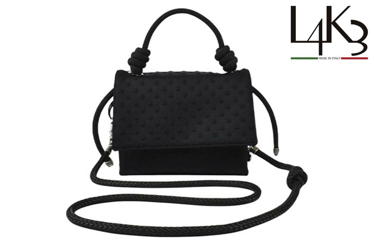 レーク バッグ ブリスティーナクキ スターブラック イタリア製 L4K3 