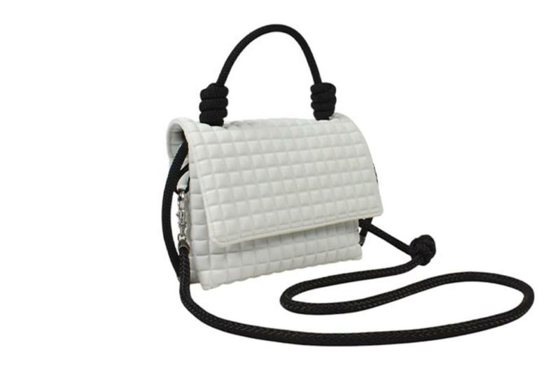 レーク バッグ ブリスティーナクキ スクエアホワイト イタリア製 3
