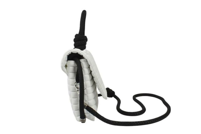 レーク バッグ ブリスティーナクキ スクエアホワイト イタリア製 4