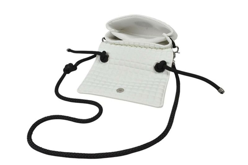 レーク バッグ ブリスティーナクキ スクエアホワイト イタリア製 5