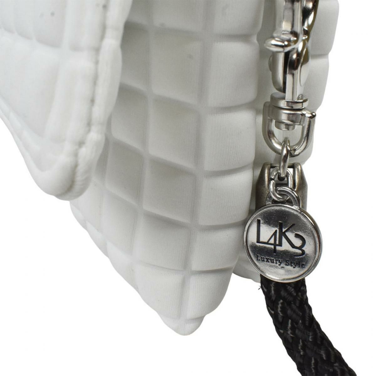 レーク バッグ ブリスティーナクキ スクエアホワイト イタリア製 9