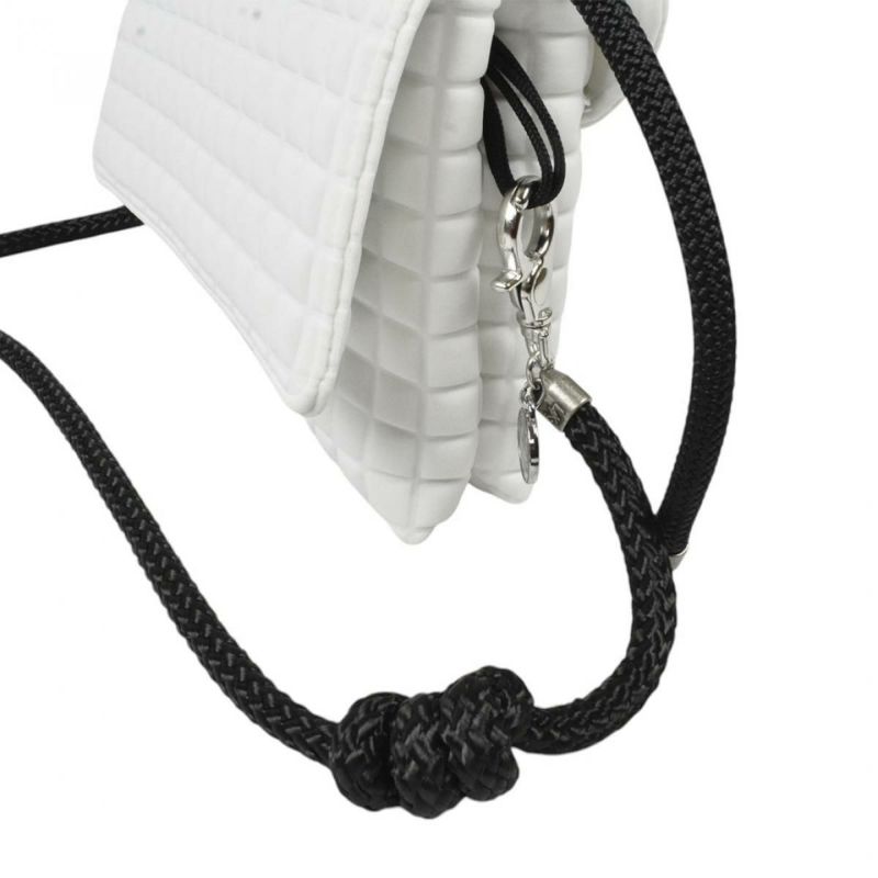 レーク バッグ ブリスティーナクキ スクエアホワイト イタリア製 10