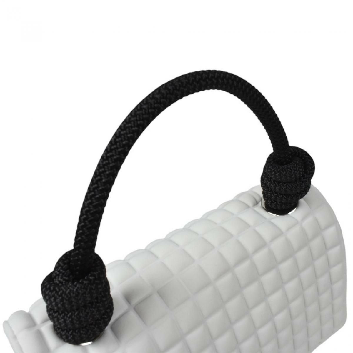 レーク バッグ ブリスティーナクキ スクエアホワイト イタリア製 11