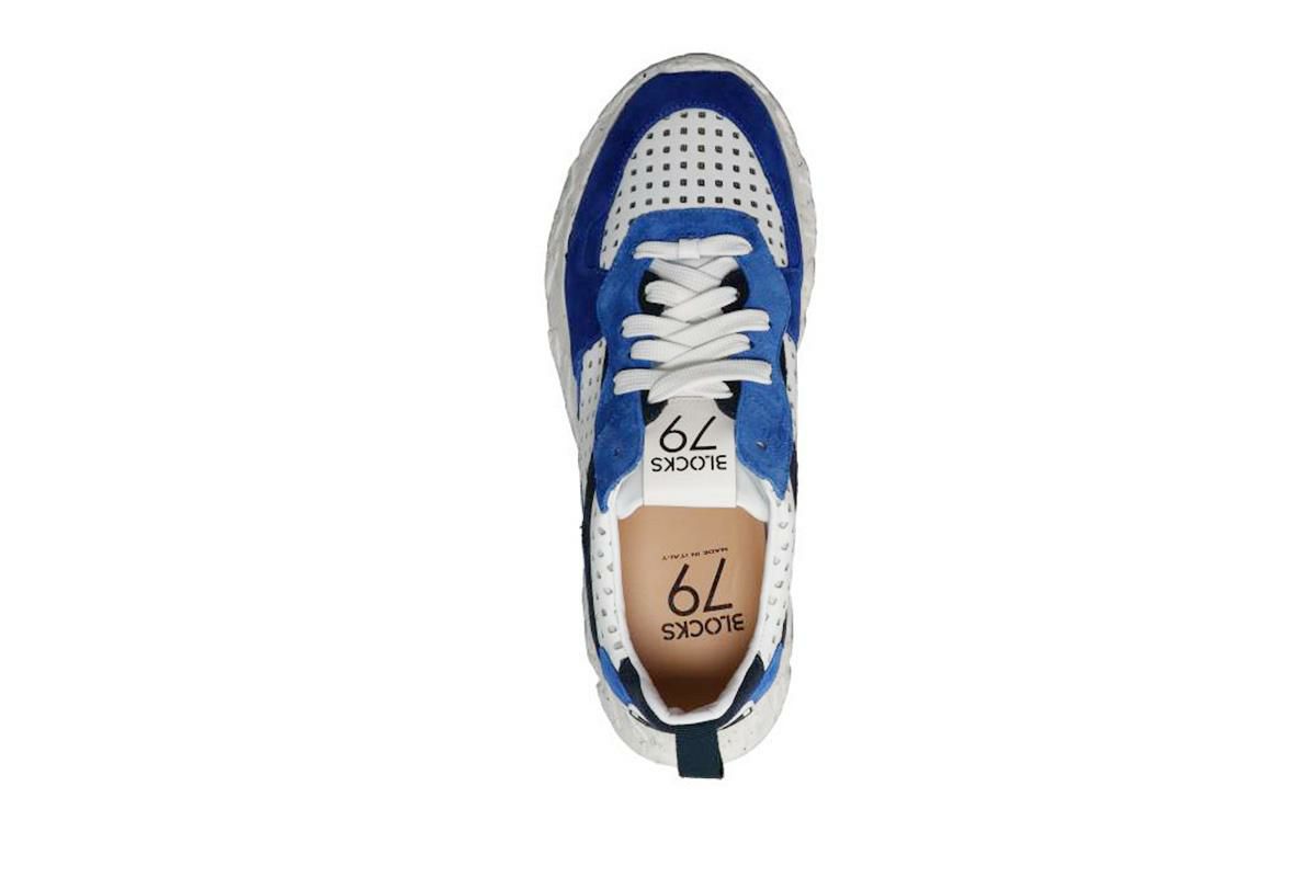 ブロックス79 / BLOCKS79 メンズ スニーカー cobi-j005blup ブロックス79 コビ ブルー/パンチ