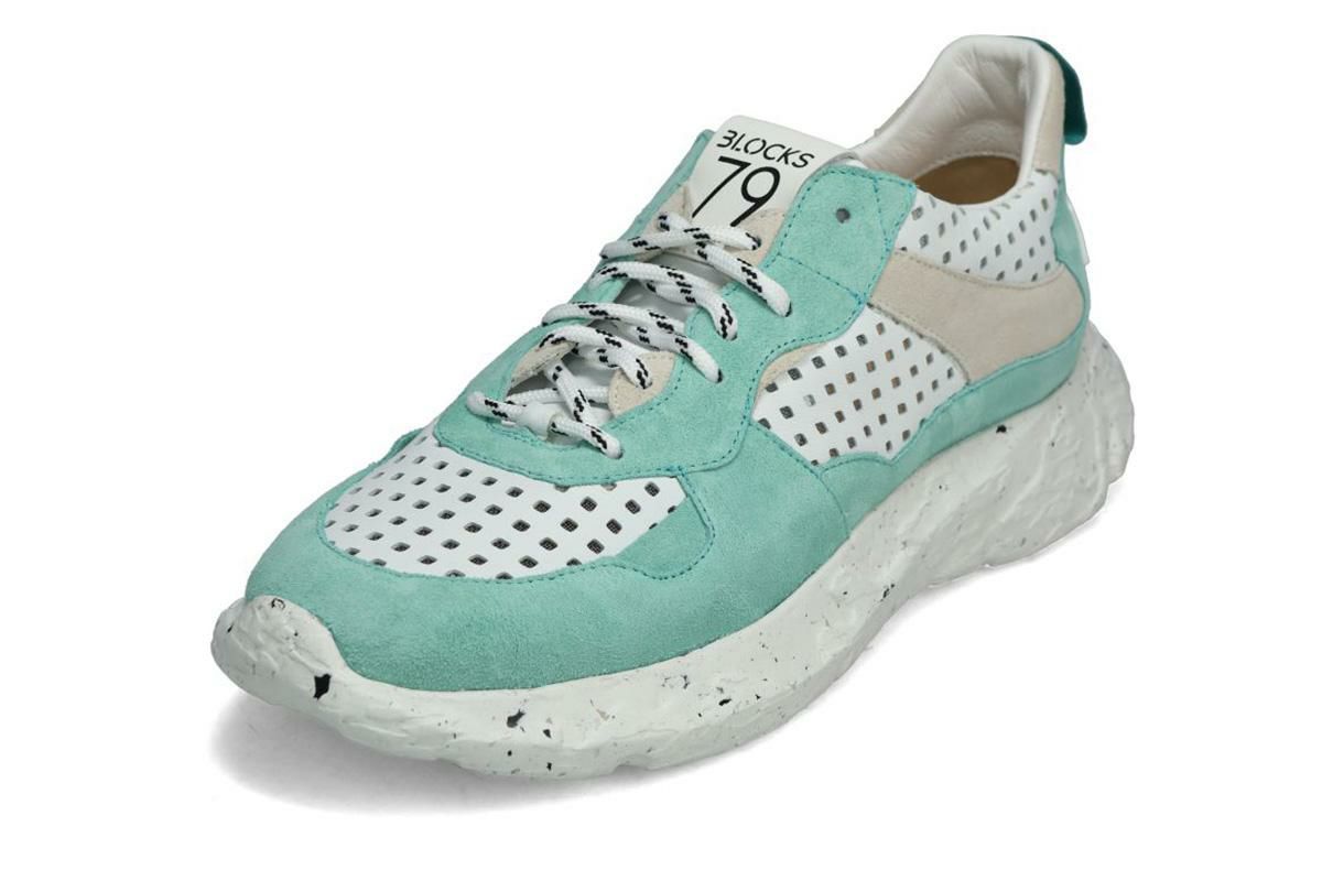 BLOCKS79 メンズ スニーカー cobi-j007lblup ブロックス79 コビ ライトブルー/パンチ