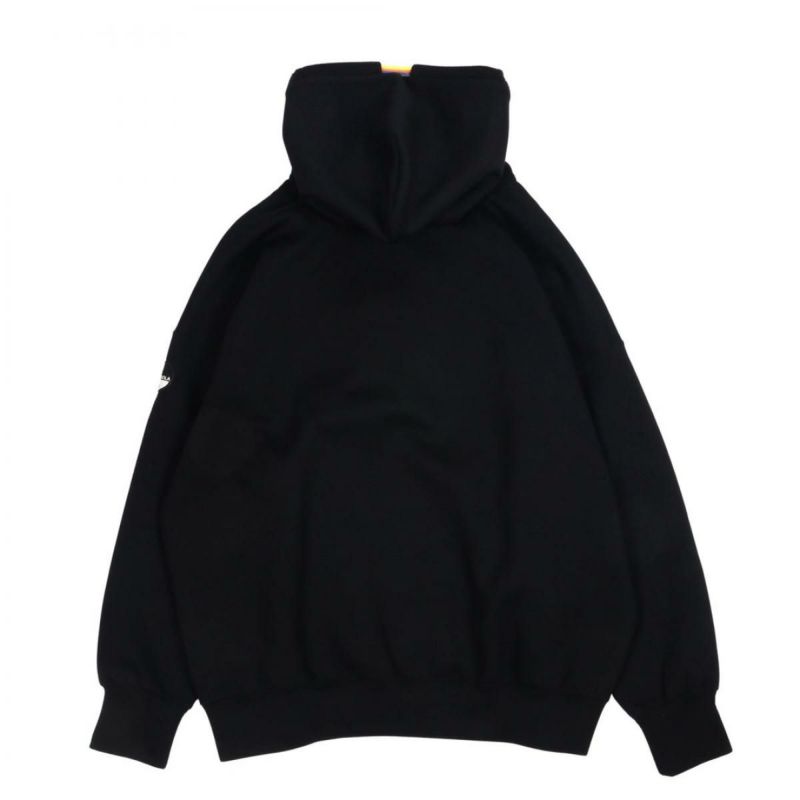 レーク ライトボンディングパーカー ブラック イタリア製 4