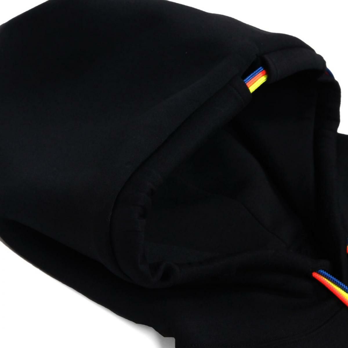 レーク ライトボンディングパーカー ブラック イタリア製 7