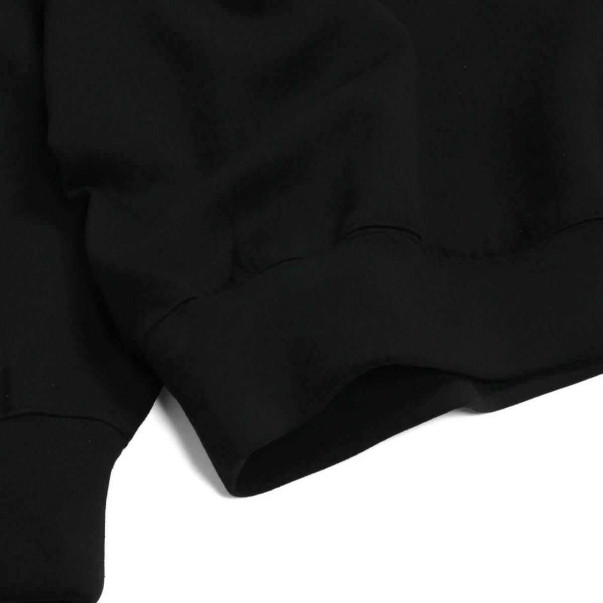 レーク ライトボンディングパーカー ブラック イタリア製 8