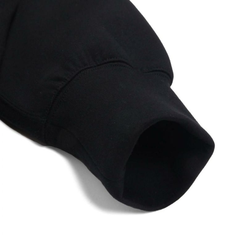 レーク ライトボンディングパーカー ブラック イタリア製 9