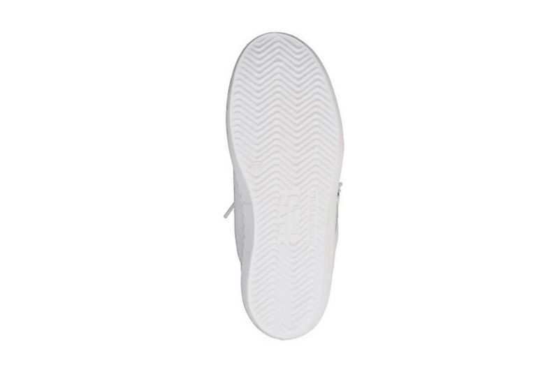 ツースター レディース レザースニーカー ホワイト ブラック イタリア製 2STAR 2s200w