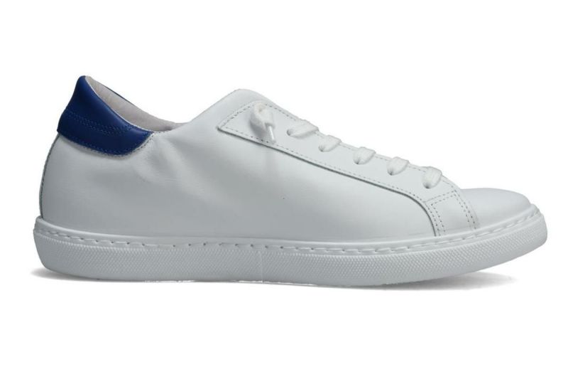 ツースター メンズ スニーカー レザースニーカー ホワイト ブルー イタリア製 2STAR 2s202