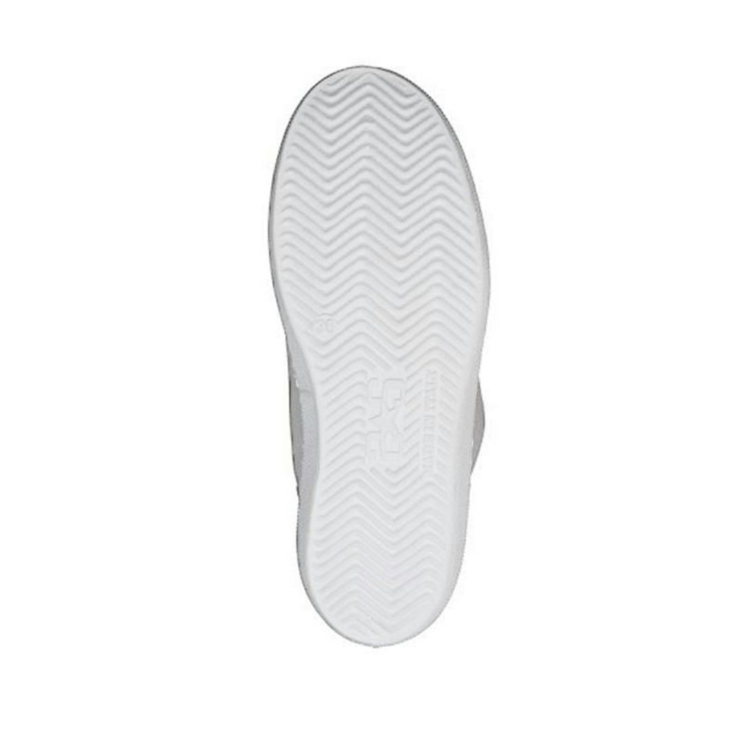  ツースター レディース レザースニーカー シルバー　ホワイト イタリア製 2STAR 2s203w