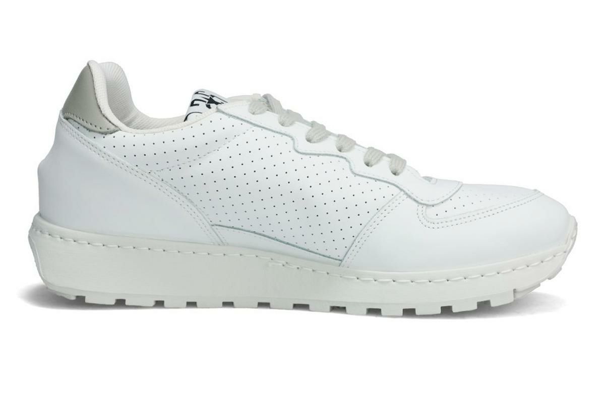 ツースター メンズ スニーカー レザースニーカー ホワイト イタリア製 2STAR 2s206