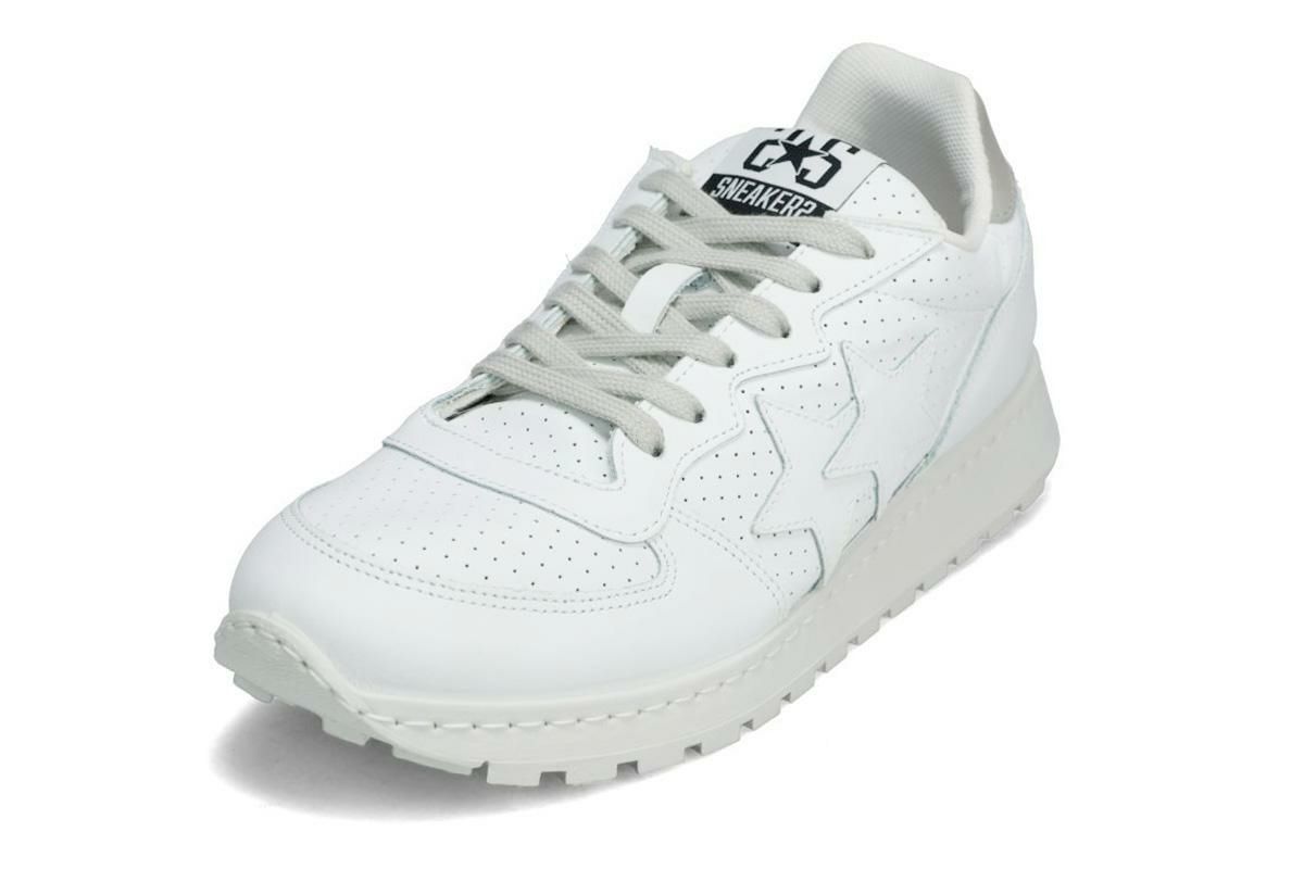 ツースター メンズ スニーカー レザースニーカー ホワイト イタリア製 2STAR 2s206