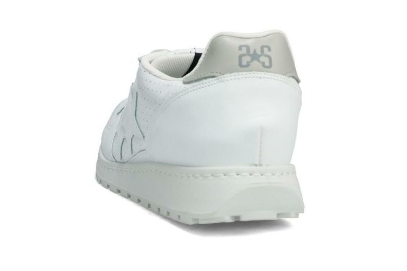 ツースター メンズ スニーカー レザースニーカー ホワイト イタリア製 2STAR 2s206