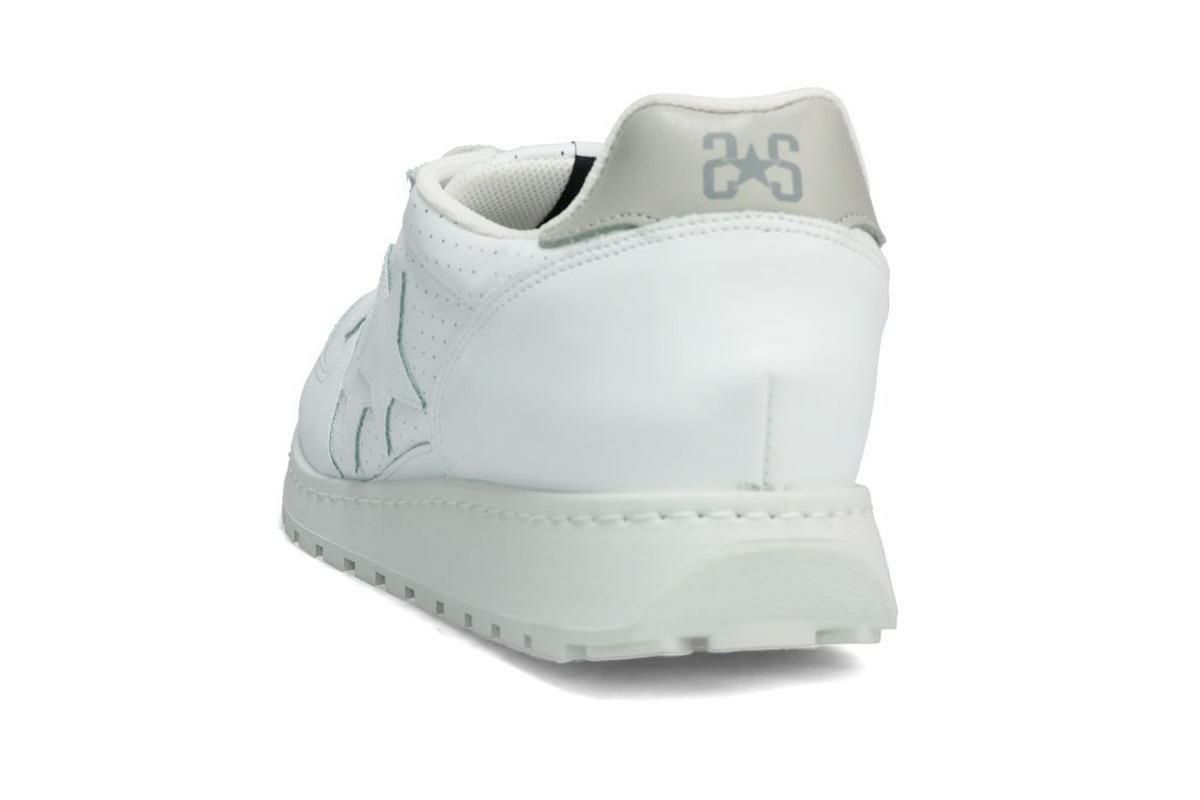 ツースター メンズ スニーカー レザースニーカー ホワイト イタリア製 2STAR 2s206