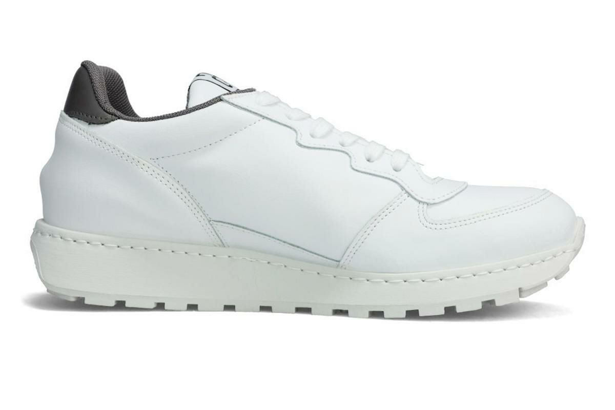 ツースター メンズ スニーカー レザースニーカー ホワイト ブラック イタリア製 2STAR 2s207