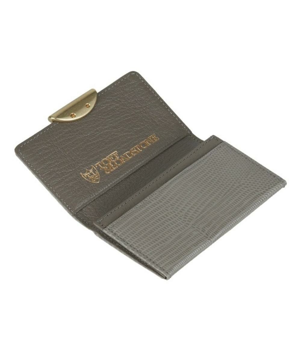 トフ＆ロードストーン 名刺入れ ビジネスカードケース 国産(日本製) グレージュ　2