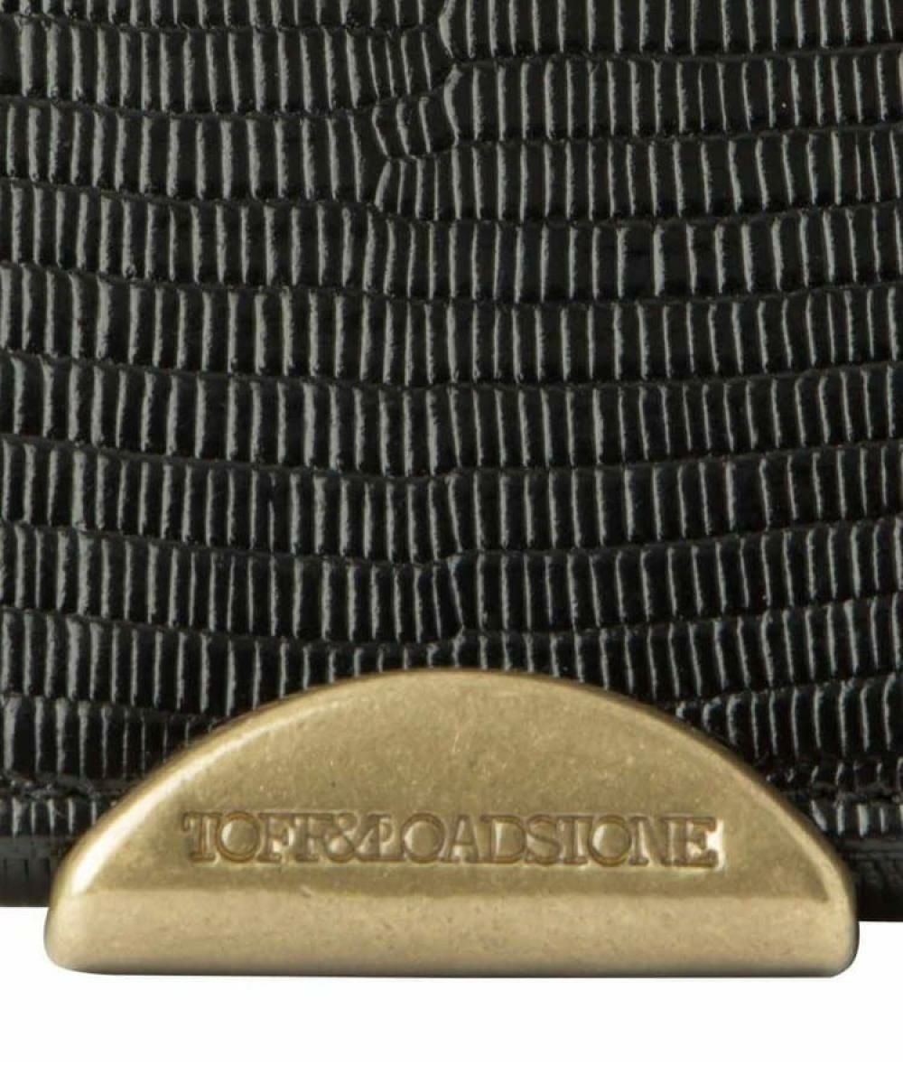 トフ＆ロードストーン 名刺入れ ビジネスカードケース 国産(日本製) ブラック　5