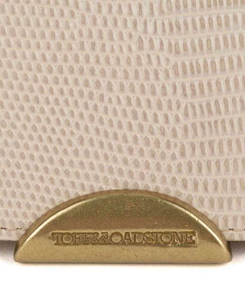 トフ＆ロードストーン 名刺入れ ビジネスカードケース 国産(日本製) エクリュ　4