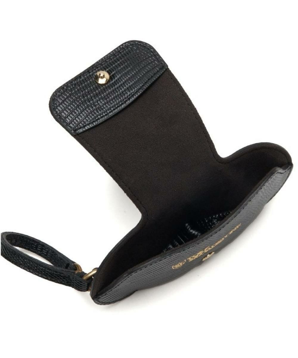 トフ＆ロードストーン アイウェアケース with ストラップ 国産(日本製) ブラック　2