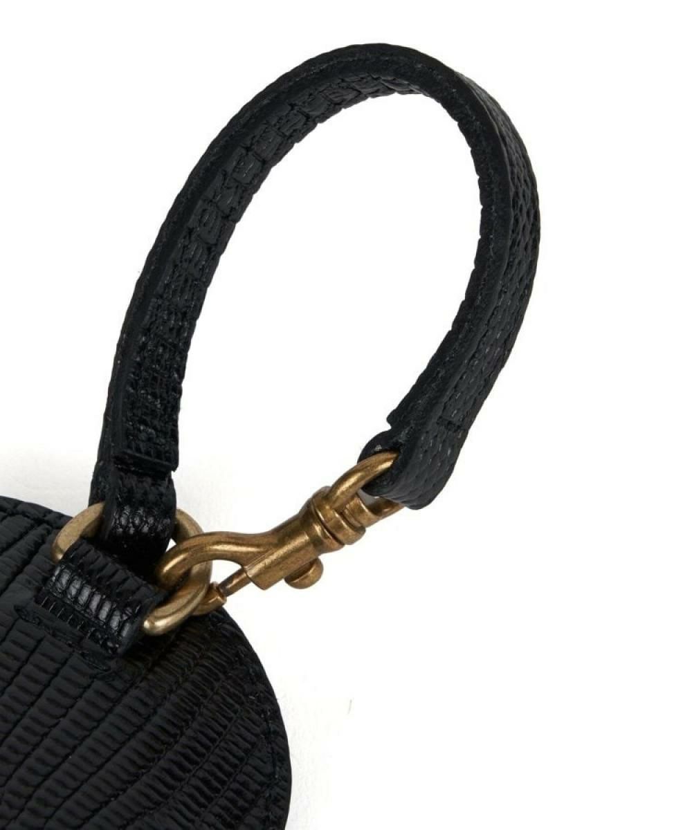 トフ＆ロードストーン アイウェアケース with ストラップ 国産(日本製) ブラック　3