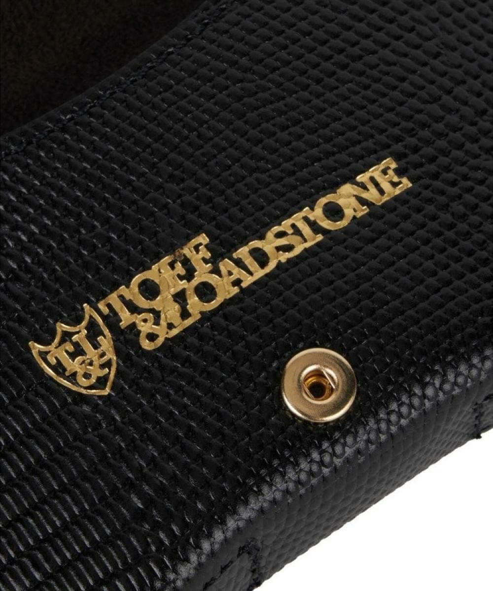 トフ＆ロードストーン アイウェアケース with ストラップ 国産(日本製) ブラック　4