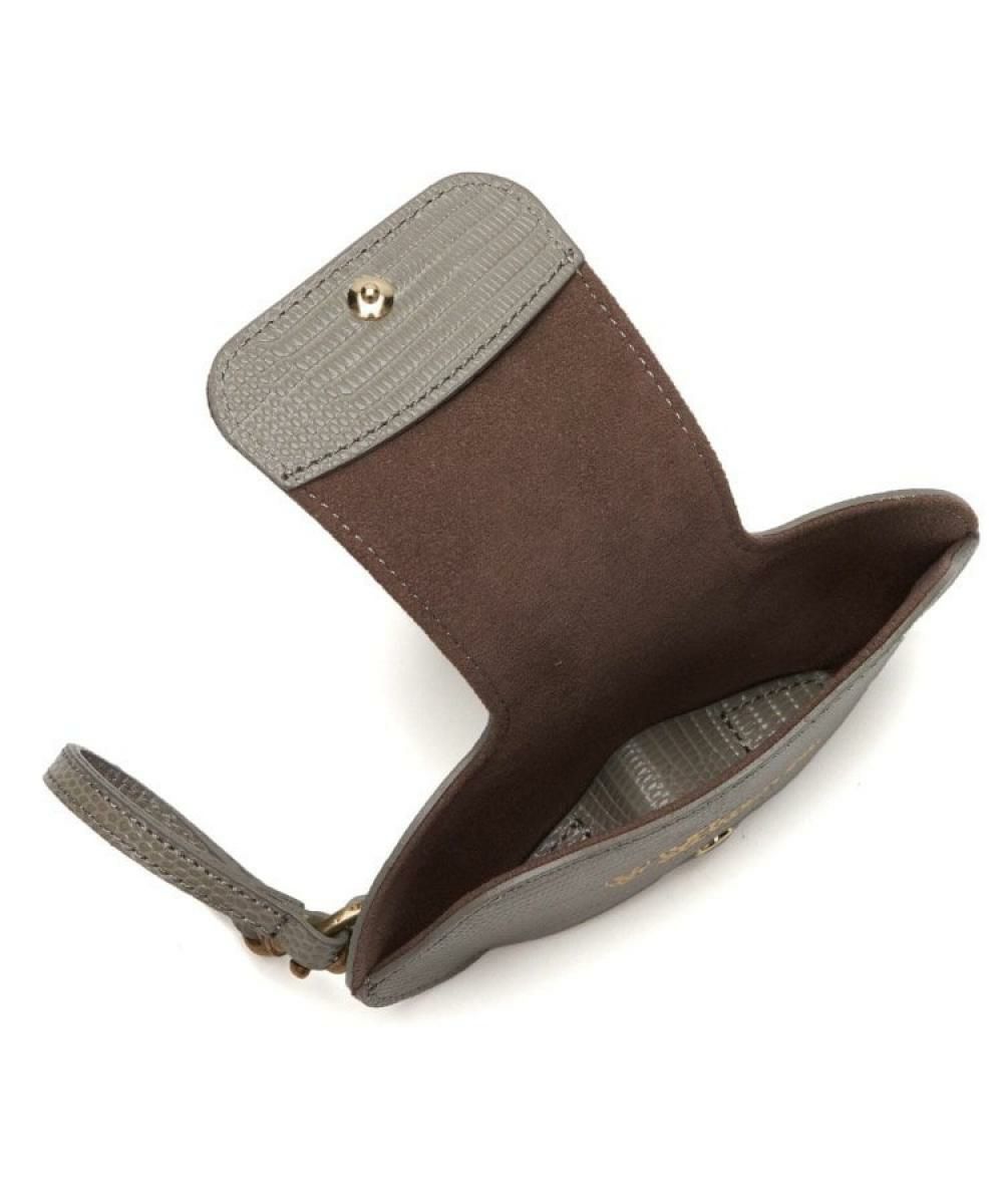 トフ＆ロードストーン アイウェアケース with ストラップ 国産(日本製) グレージュ　2