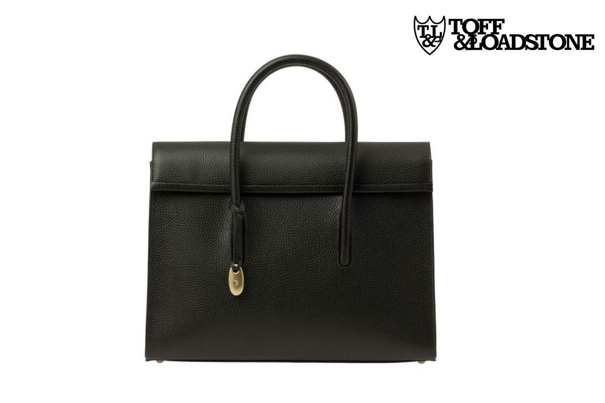 トフ＆ロードストーン バッグ デボネア 国産(日本製) TOFF & LOADSTONE ブラック 