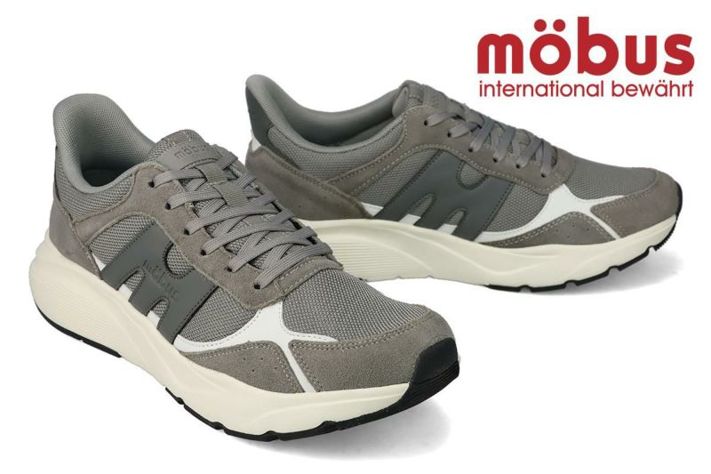 モーブス メンズ スニーカー シュルム グレー チャコール 