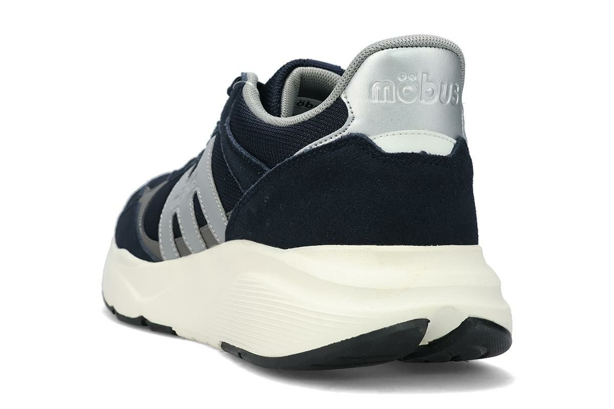 モーブス メンズ スニーカー シュルム ネイビー グレー 6