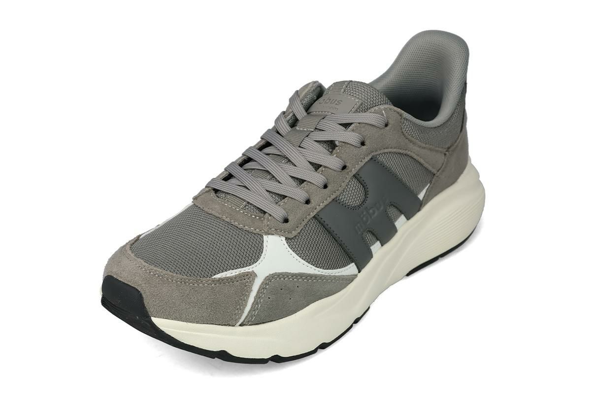 モーブス メンズ スニーカー シュルム グレー チャコール 5