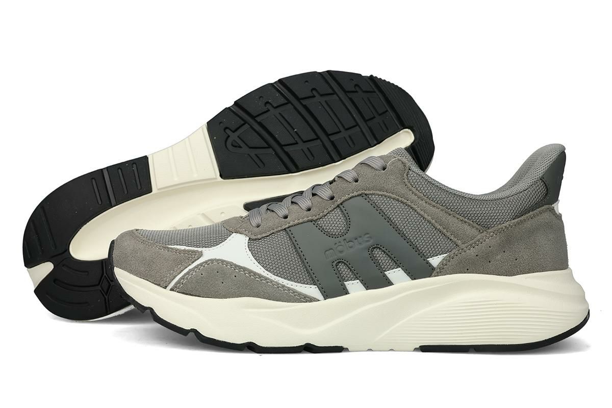 モーブス メンズ スニーカー シュルム グレー チャコール 9