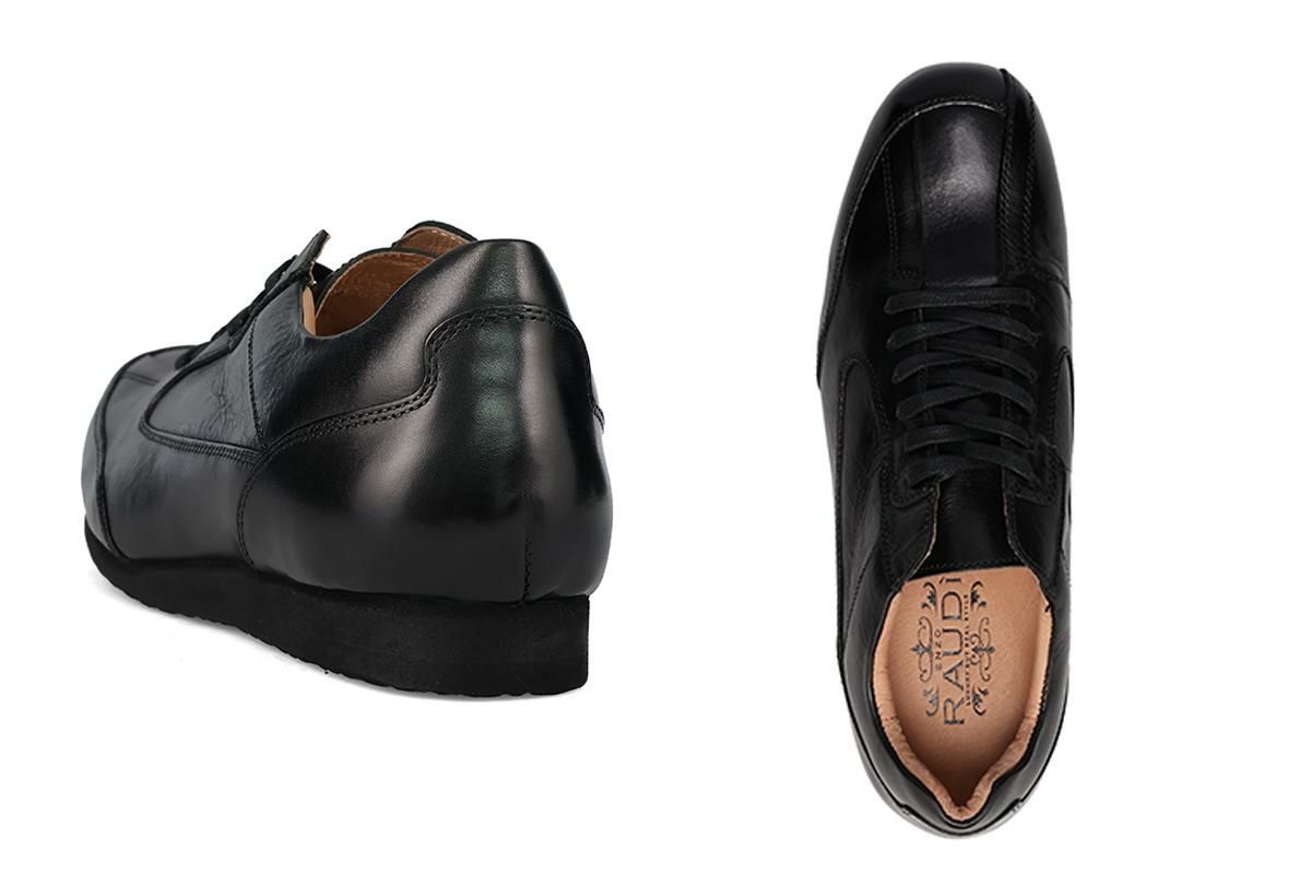 ラウディ メンズ カジュアルシューズ スニーカー ブラック 4