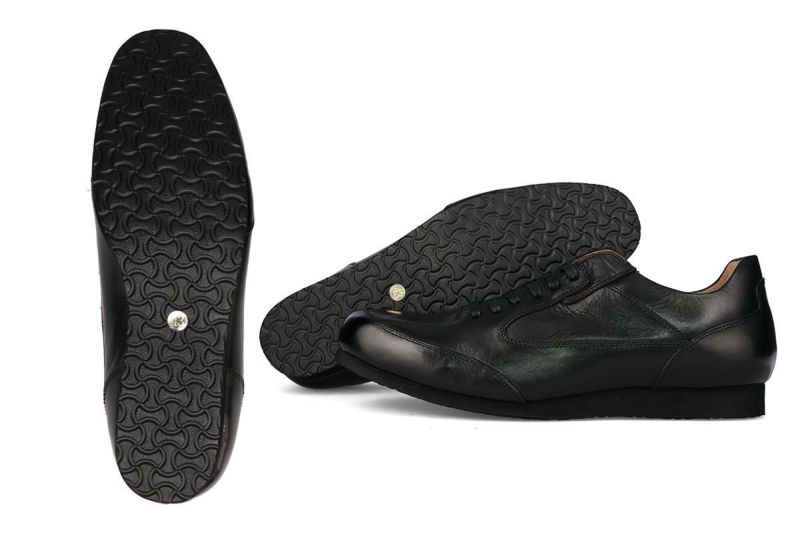 ラウディ メンズ カジュアルシューズ スニーカー ブラック 