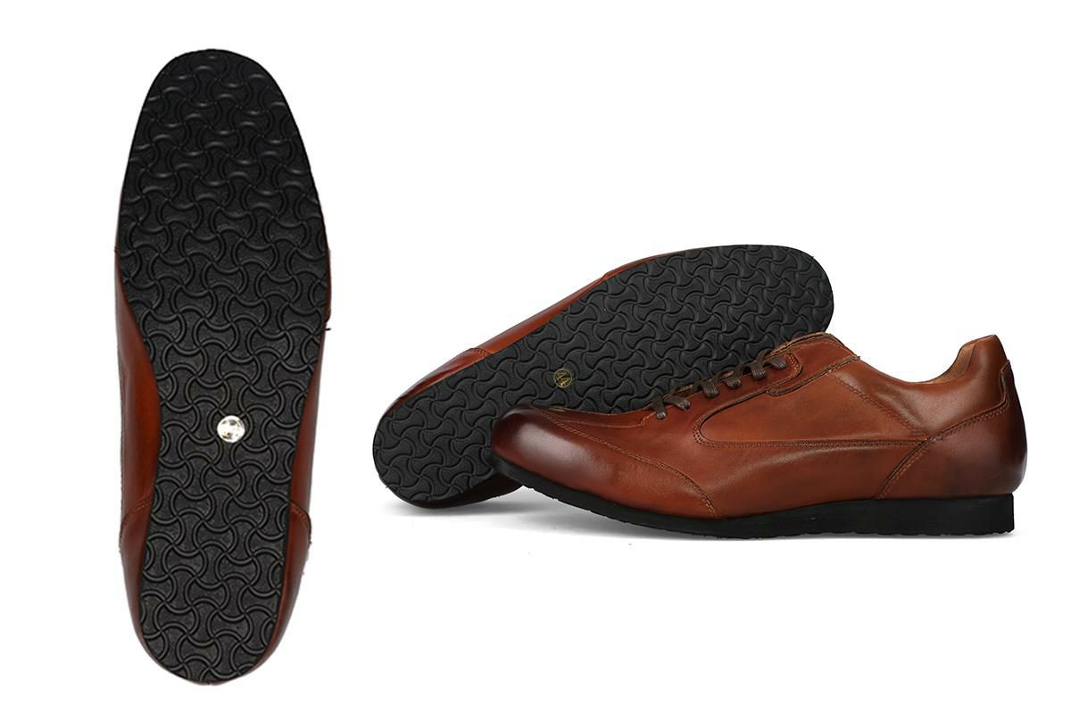 ラウディ メンズ カジュアルシューズ スニーカー ブラウン 5