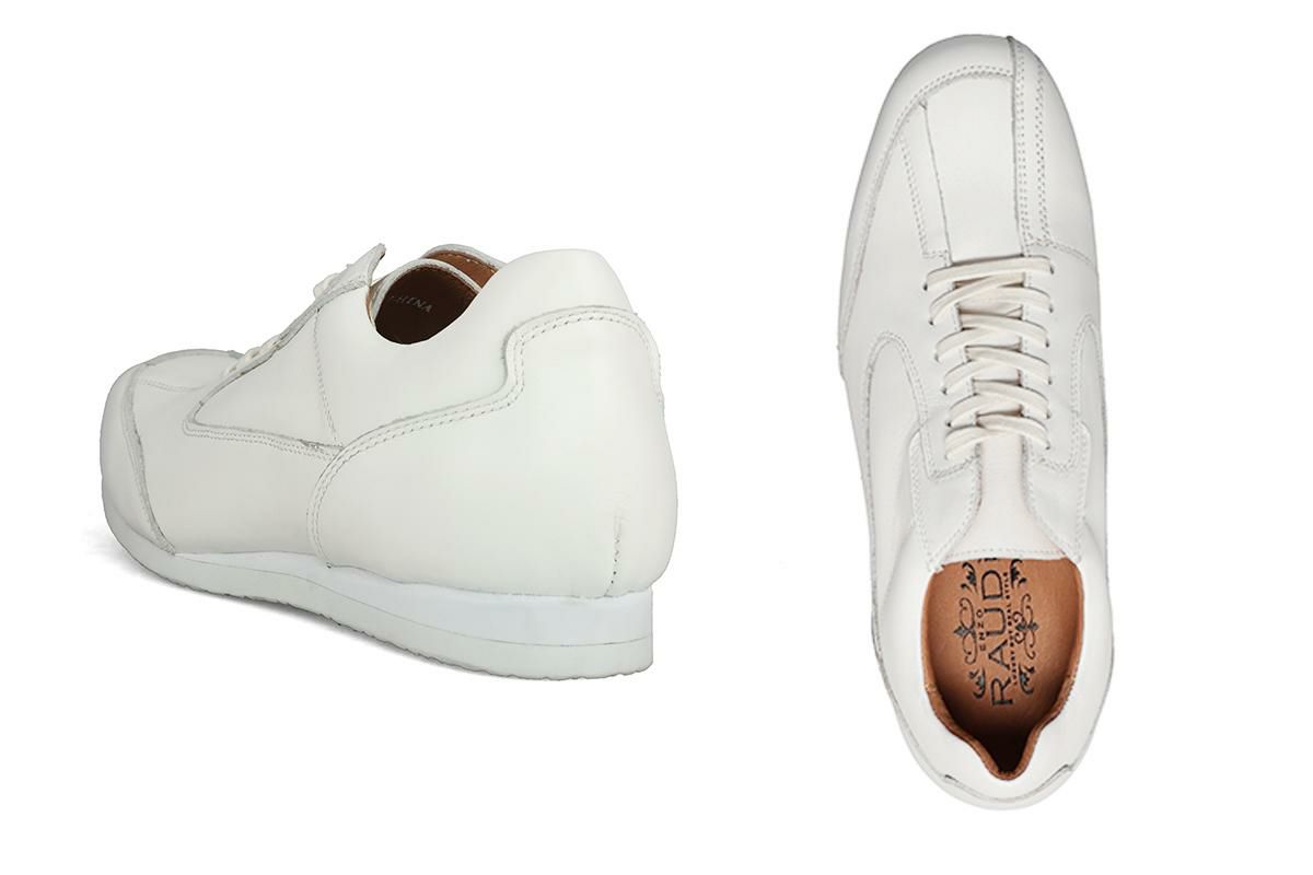 ラウディ メンズ カジュアルシューズ スニーカー ホワイト 4