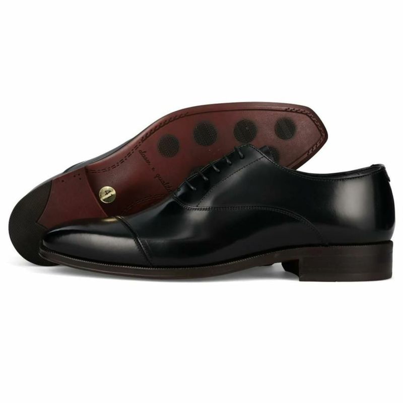 クインクラシコオリジナル 国産ビジネスシューズ 内羽根ストレートチップ 36001bk12