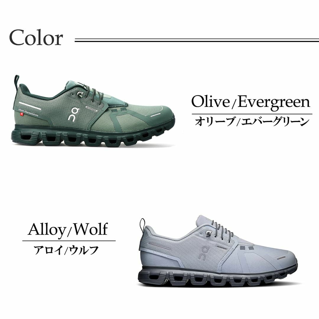 オン メンズ スニーカー クラウド6 ウォータープルーフ On ブラック 5