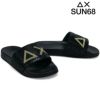 サンシックスティーエイト レディース スリッパロゴストラス SUN68 